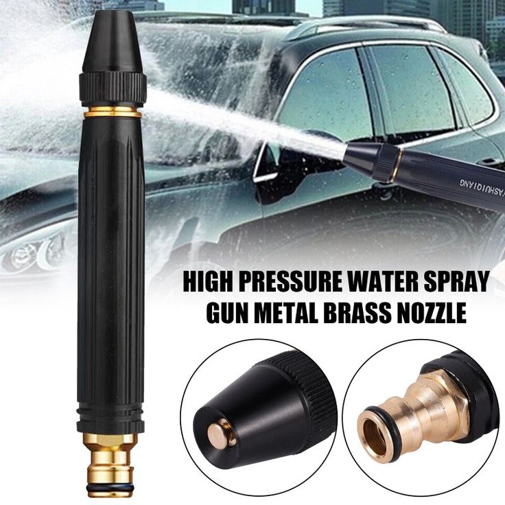 ADJUSTABLE HIGH PRESSURE WATER SPRAY NOZZLE