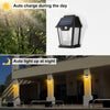 Human Body Induction Solar Wall Lamp Ip65 Waterproof Tungsten Filament Lamp Induction Lamp Villa Lighting Night Light Hw 999-1w