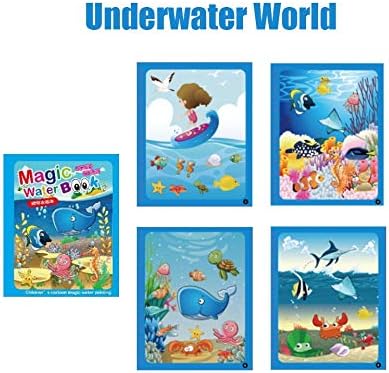 Magic Water Coloring Book For Kids. (random Color )